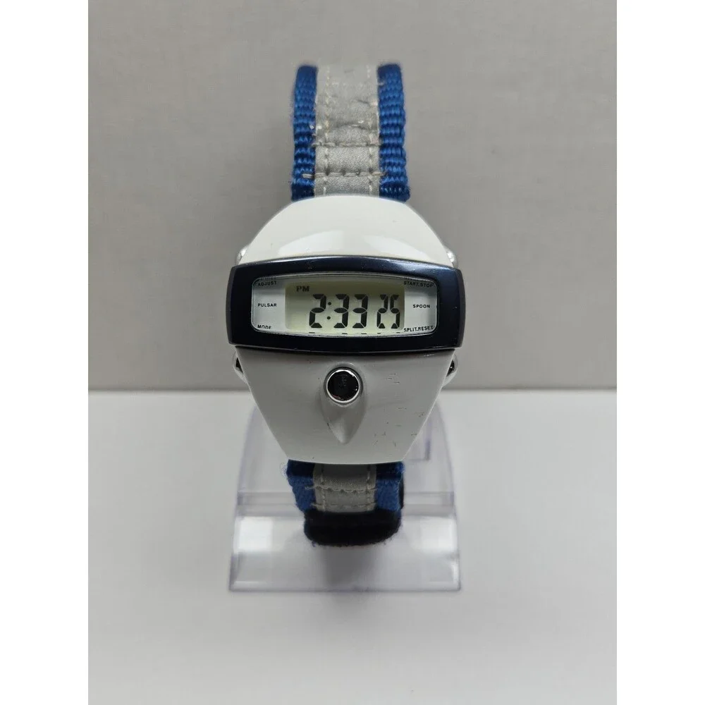 Vintage Pulsar Spoon By Seiko Digital Mens Space Age Watch 100M New Battery